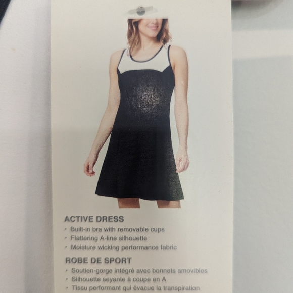 Mondetta active - sport dress S Black and White. New with tags. Women's - Picture 3 of 5